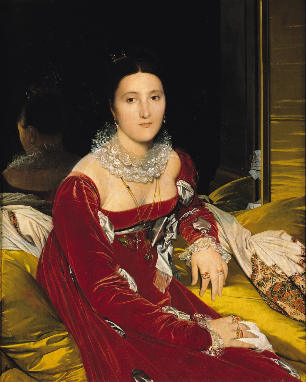 Madame de Senonnes, 1814-16 od Jean Auguste Dominique Ingres