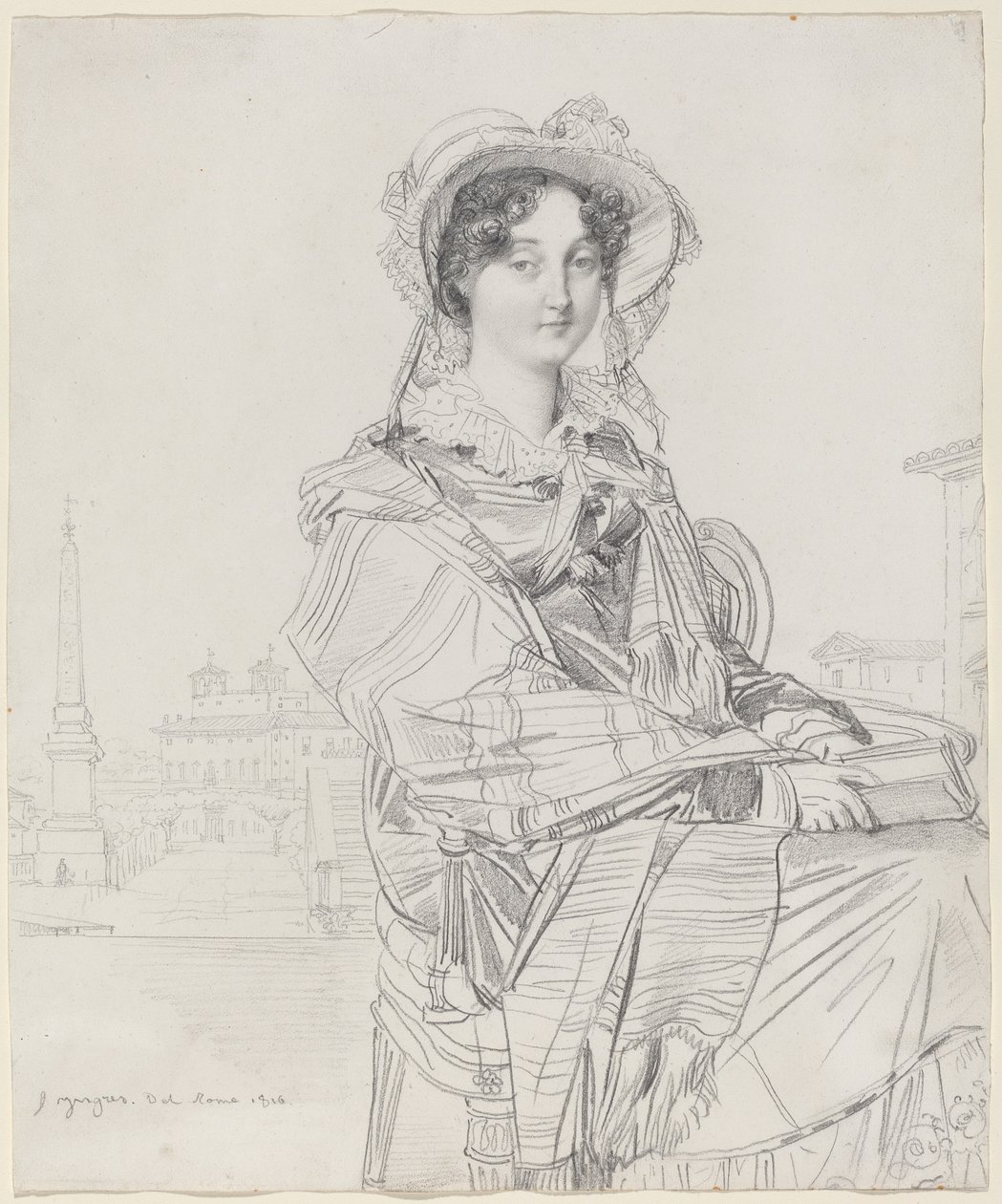 Mars. Charles Badham od Jean Auguste Dominique Ingres
