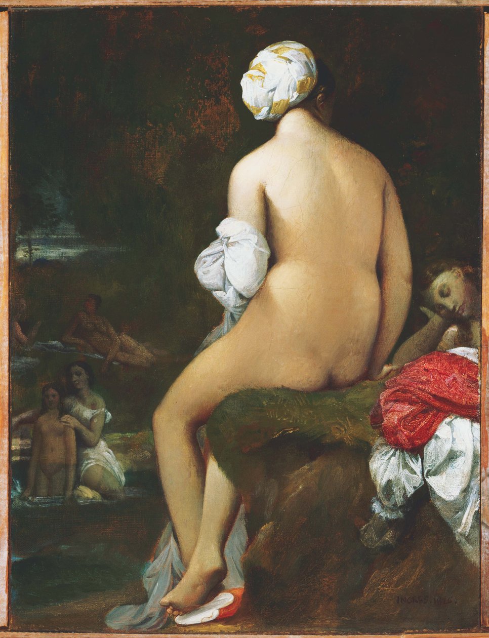 Malá koupel od Jean Auguste Dominique Ingres