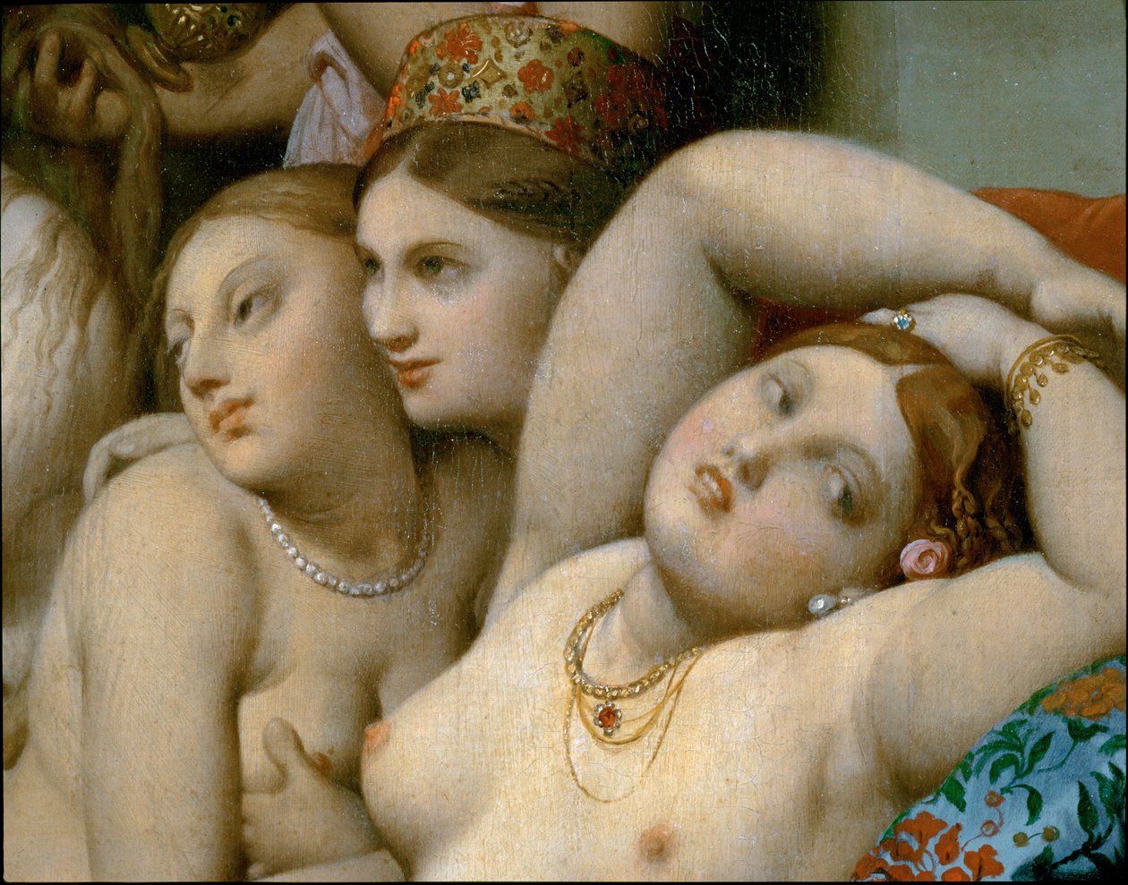 Turecké lázně ... od Jean Auguste Dominique Ingres