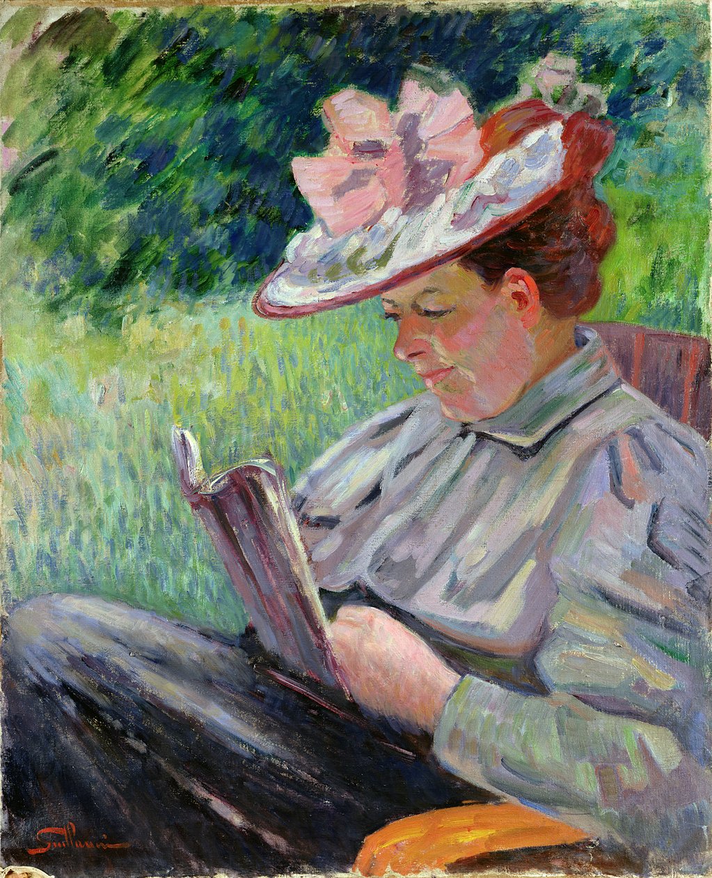 Madame Guillauminová, kolem roku 1895 od Jean Baptiste Armand Guillaumin