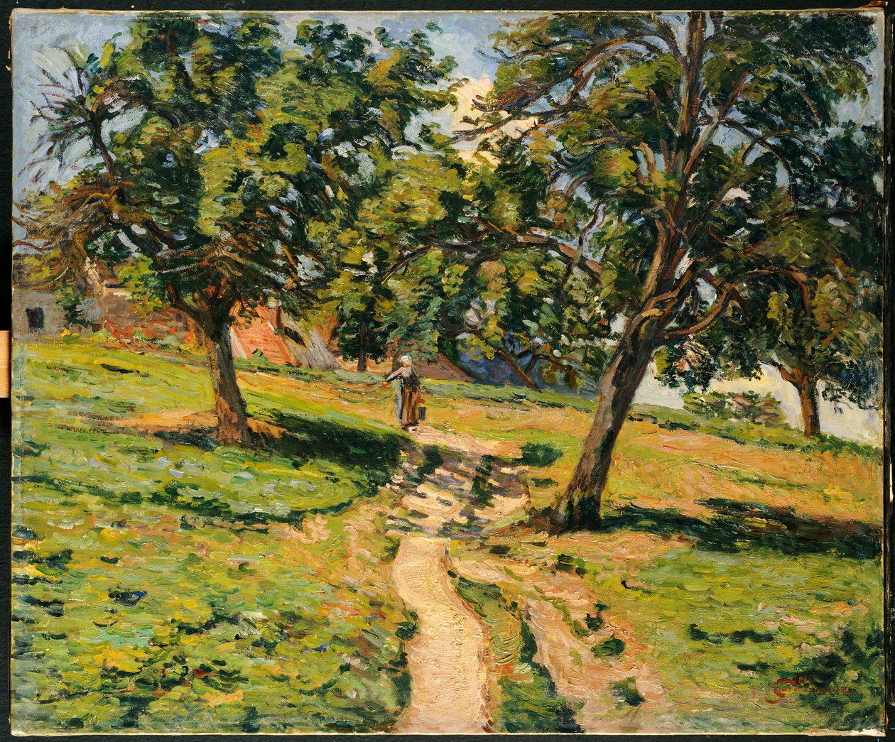 Cesta u Damiette, kolem roku 1886 od Jean Baptiste Armand Guillaumin