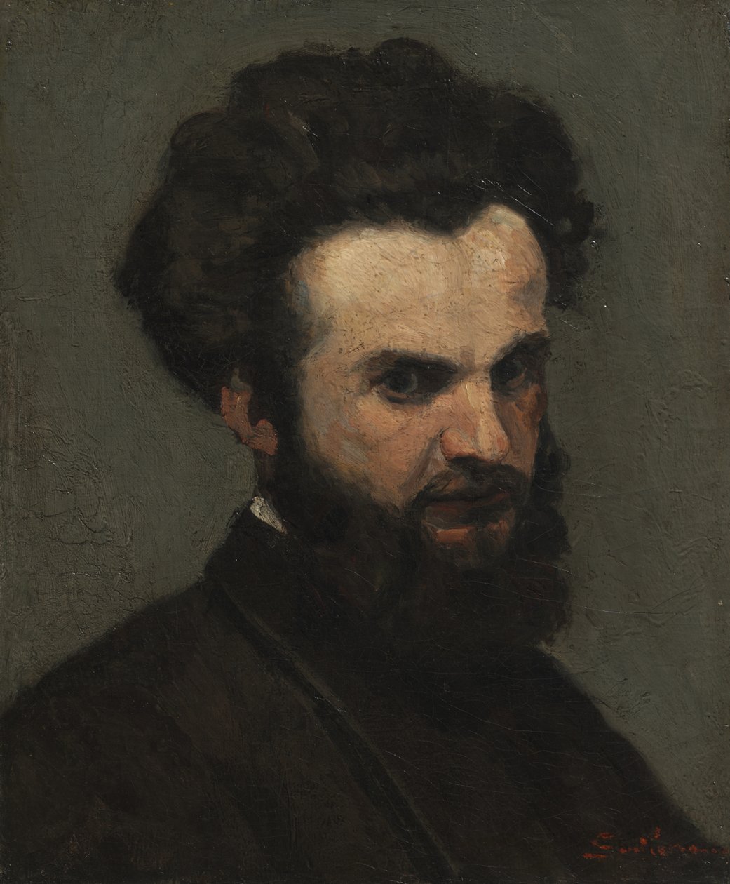Autoportrét, c.1872-1874. od Jean Baptiste Armand Guillaumin
