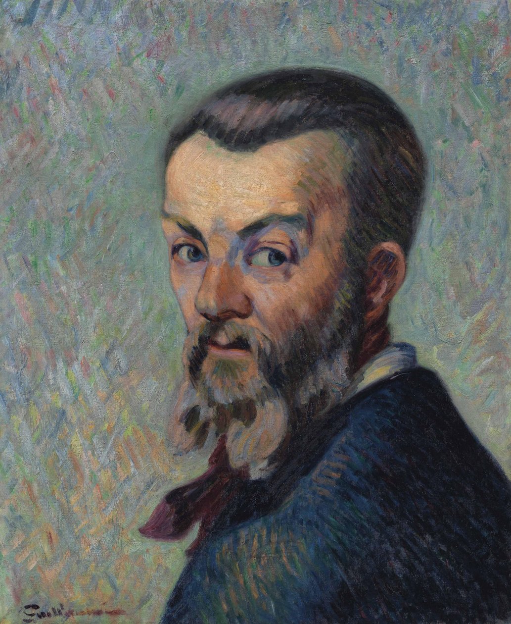 Autoportrét, c. 1888. od Jean Baptiste Armand Guillaumin