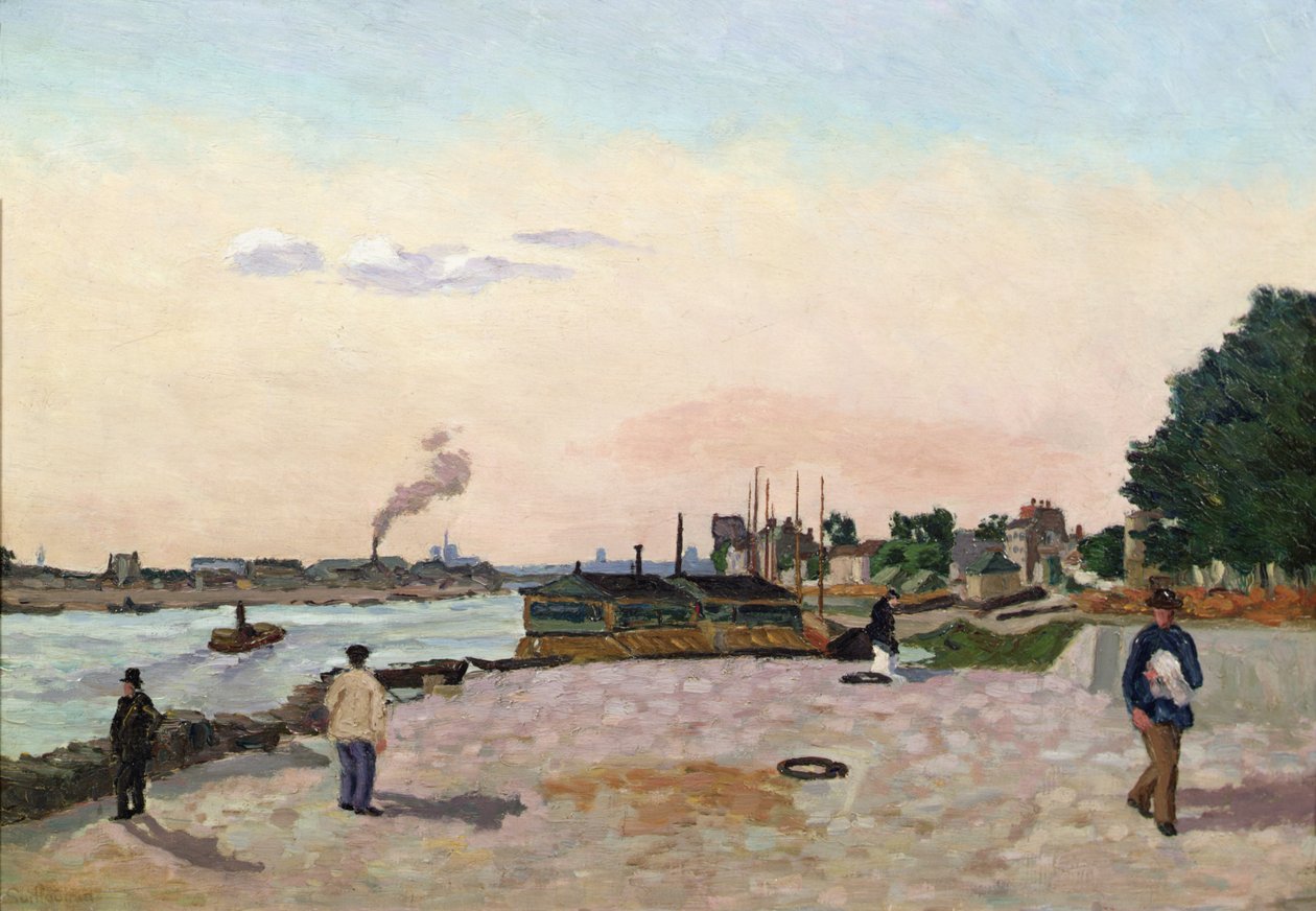 Pohled na Bercy, Paříž od Jean Baptiste Armand Guillaumin