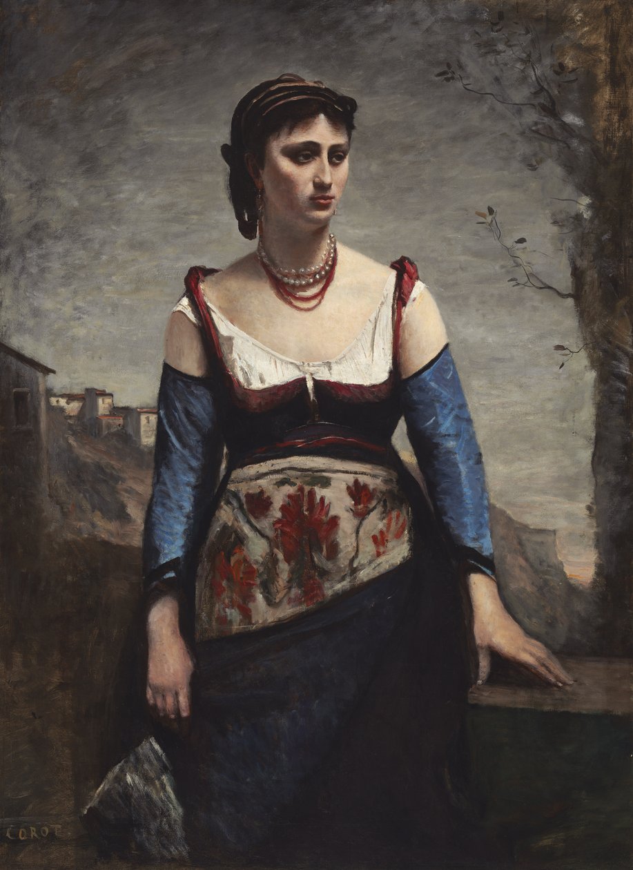 Agostina od Jean Baptiste Camille Corot