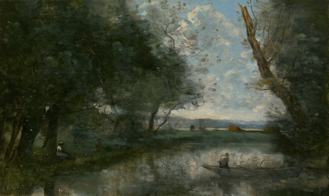 Krajina od Jean Baptiste Camille Corot