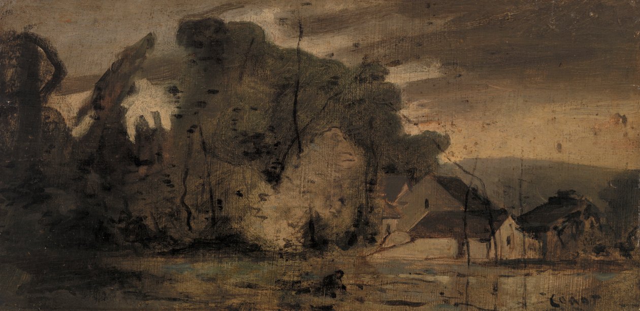 Krajina od Jean Baptiste Camille Corot