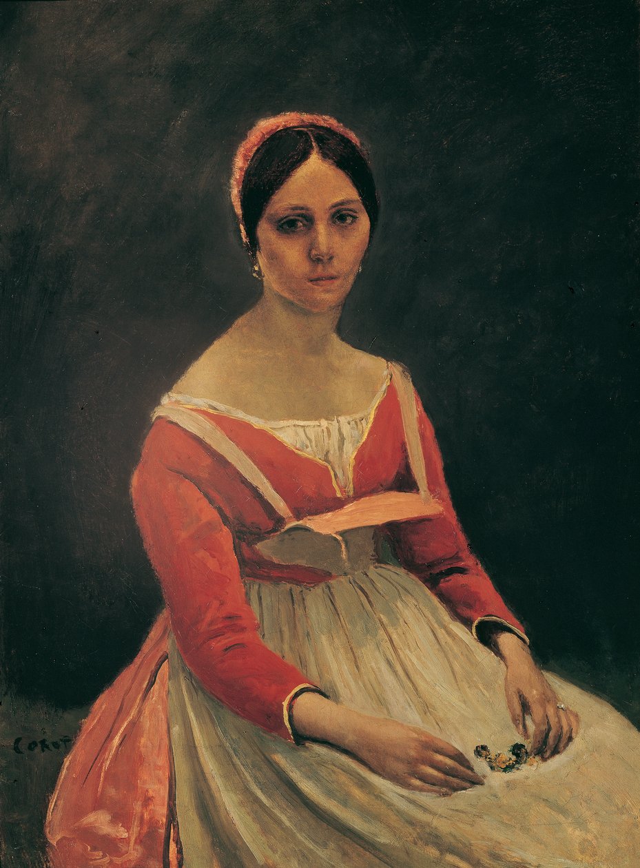 Madame Legois od Jean Baptiste Camille Corot