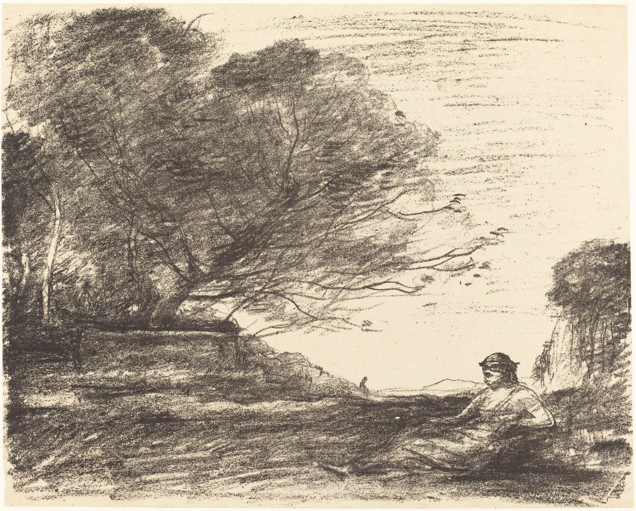 sapfó (safó) od Jean Baptiste Camille Corot