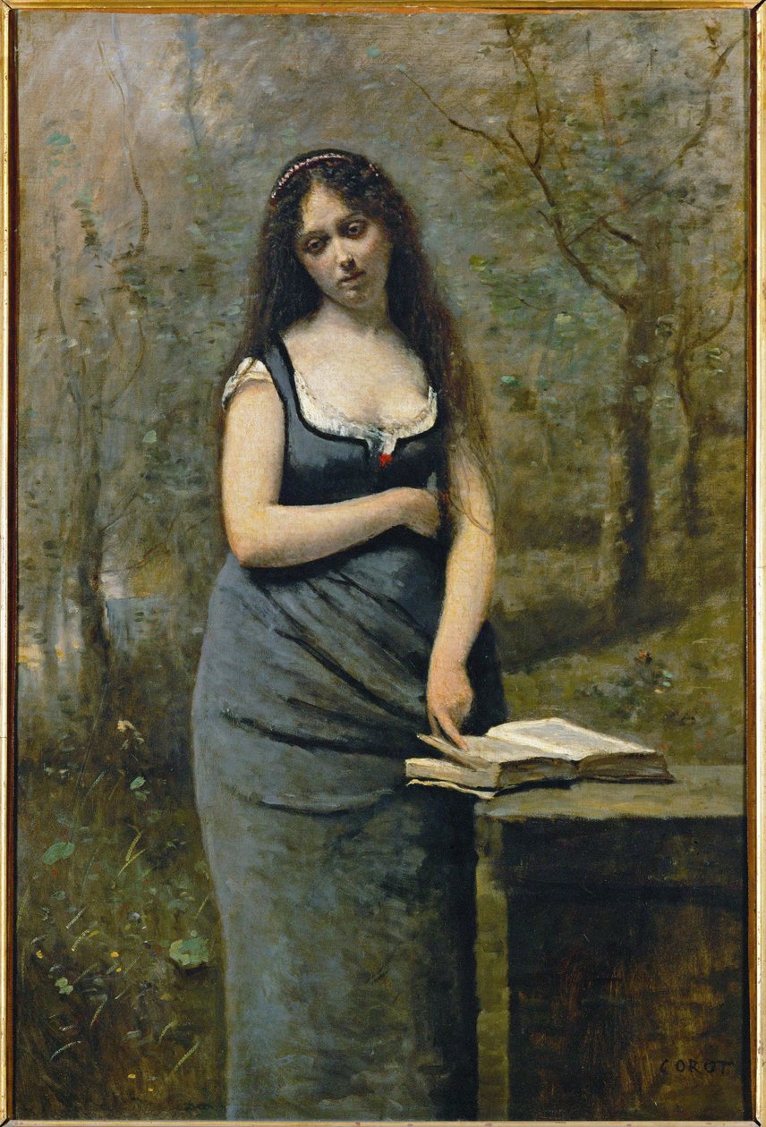 Velleda ... od Jean Baptiste Camille Corot