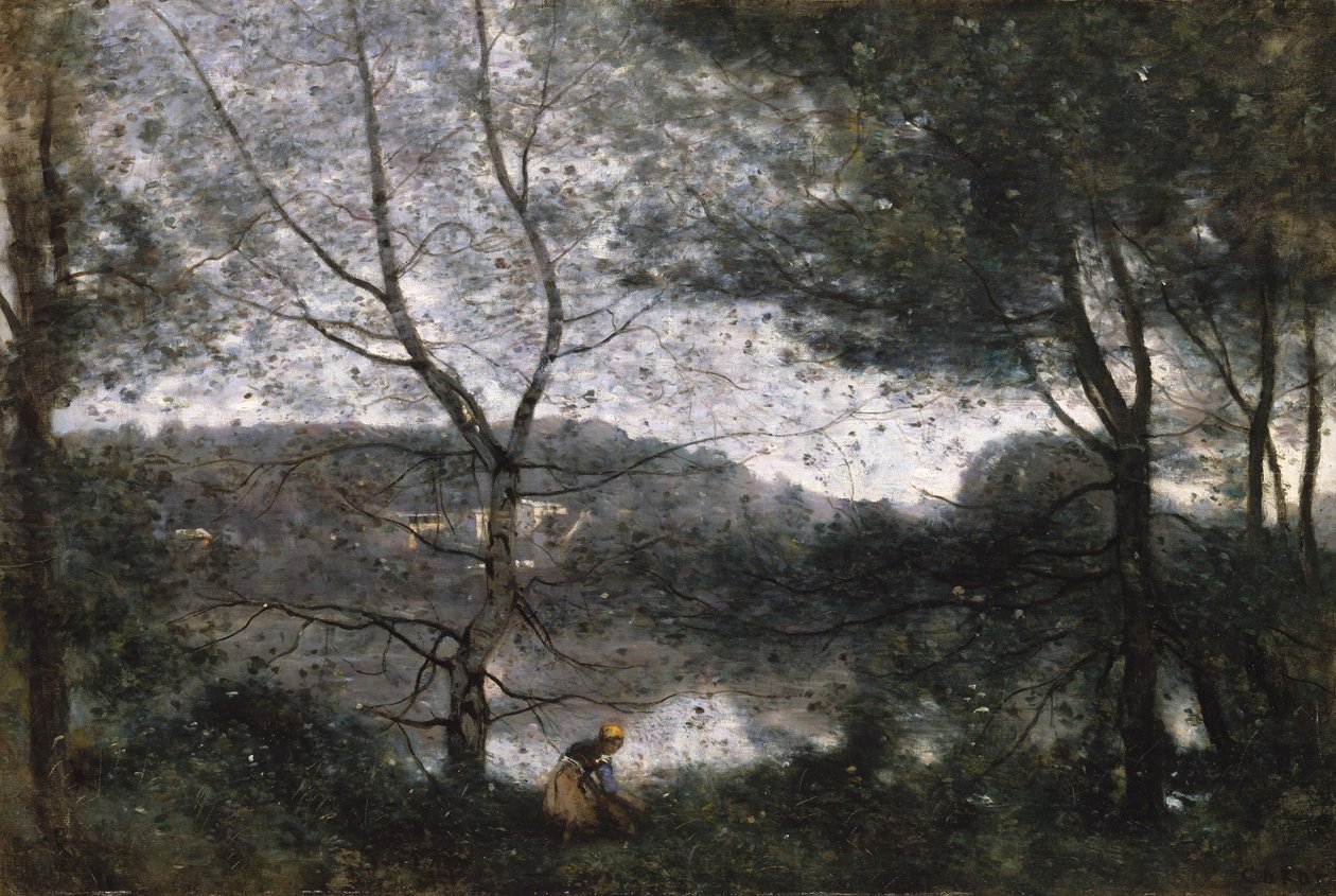 Ville-dAvray, 1870. od Jean Baptiste Camille Corot