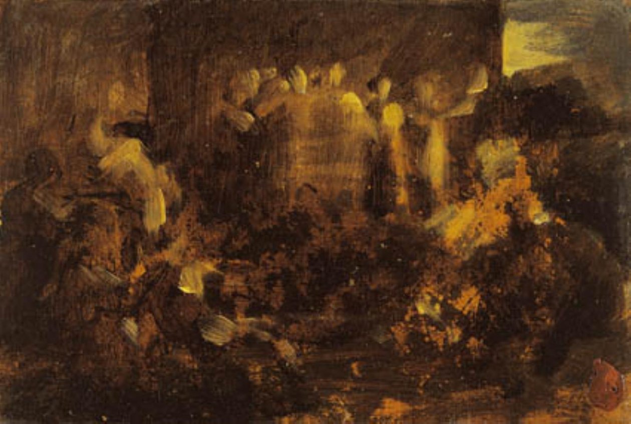 Smrt Ananiáše od Jean Baptiste Carpeaux
