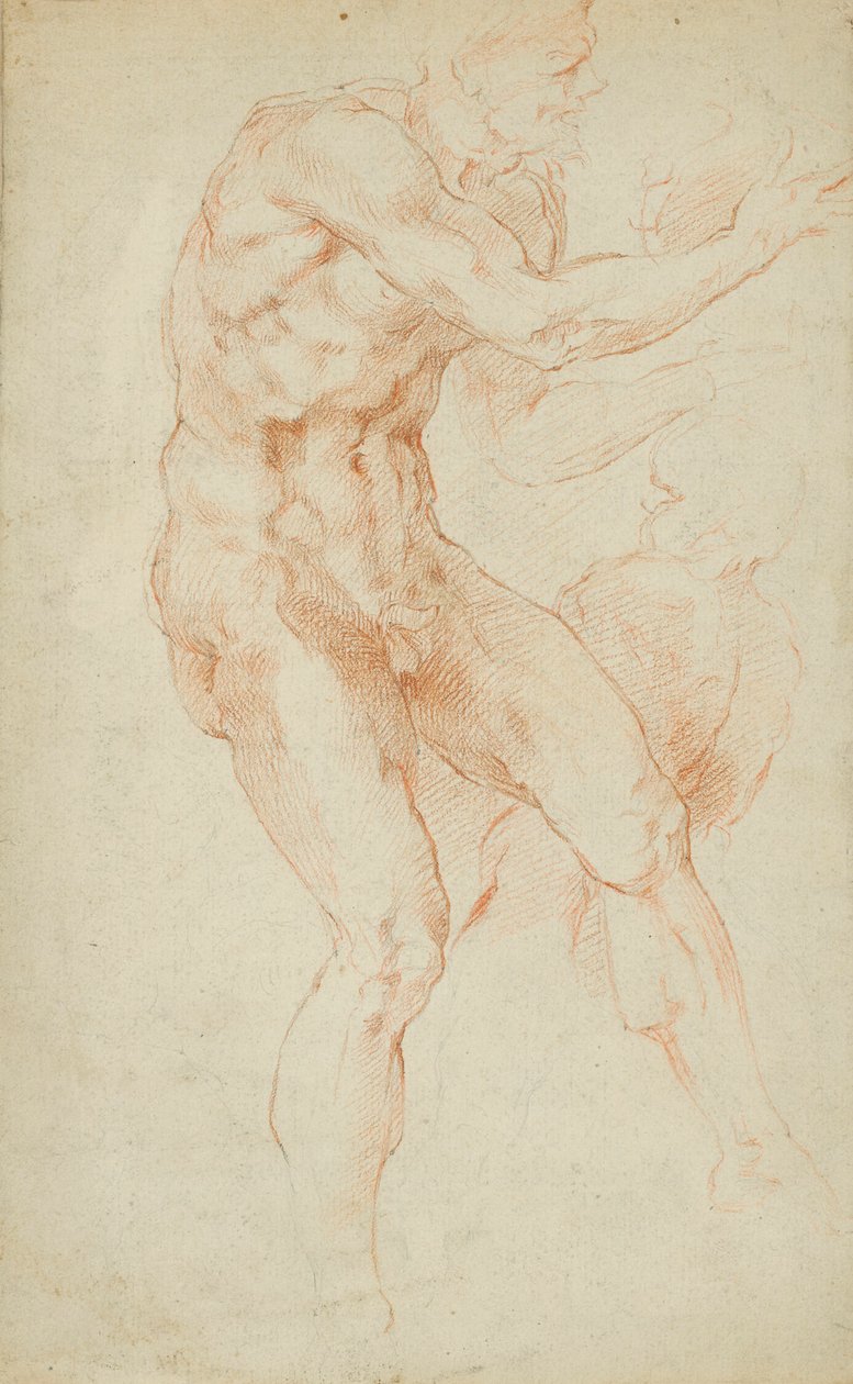 Skici dvou satyrů od Jean Baptiste Carpeaux
