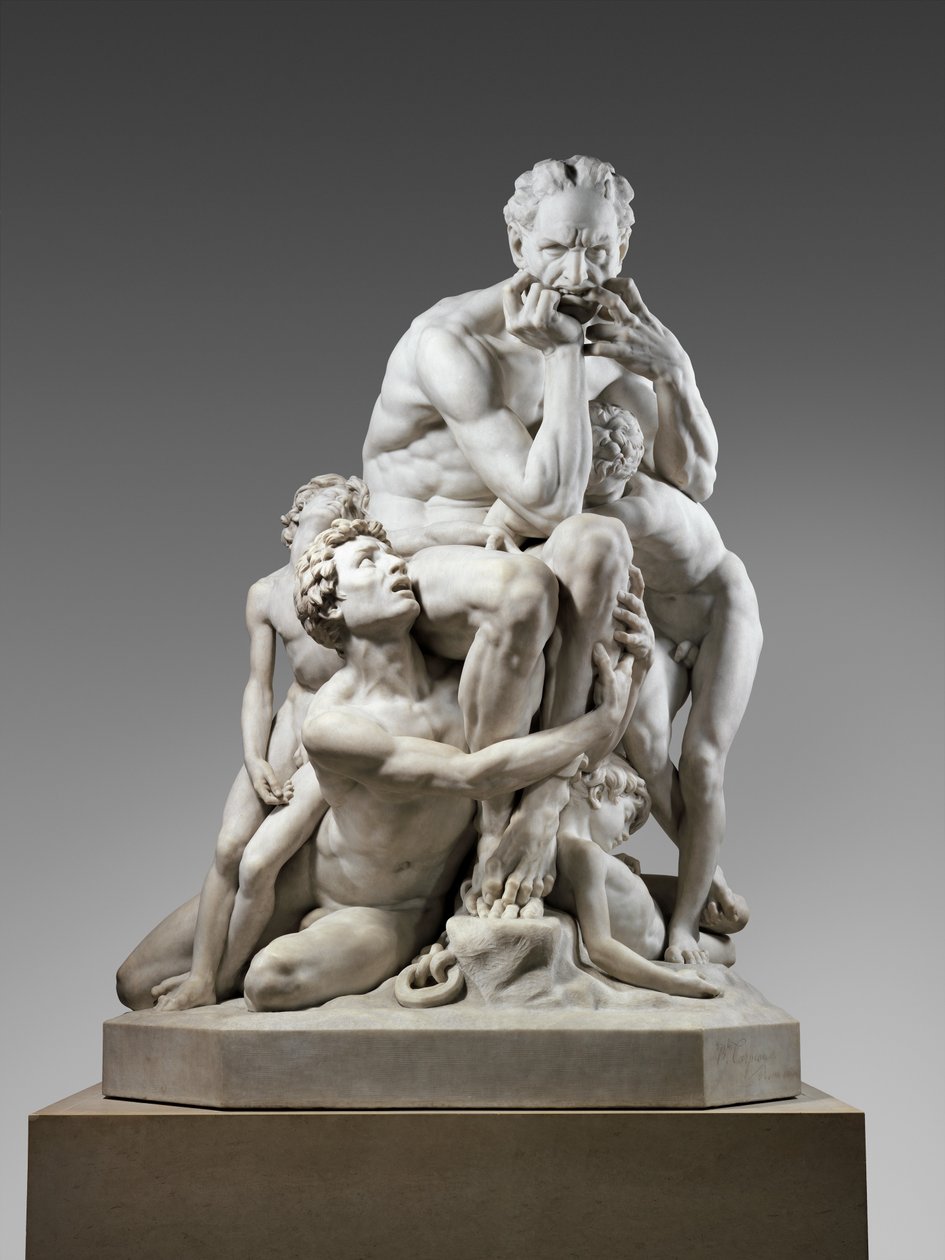 Ugolino a jeho synové od Jean Baptiste Carpeaux