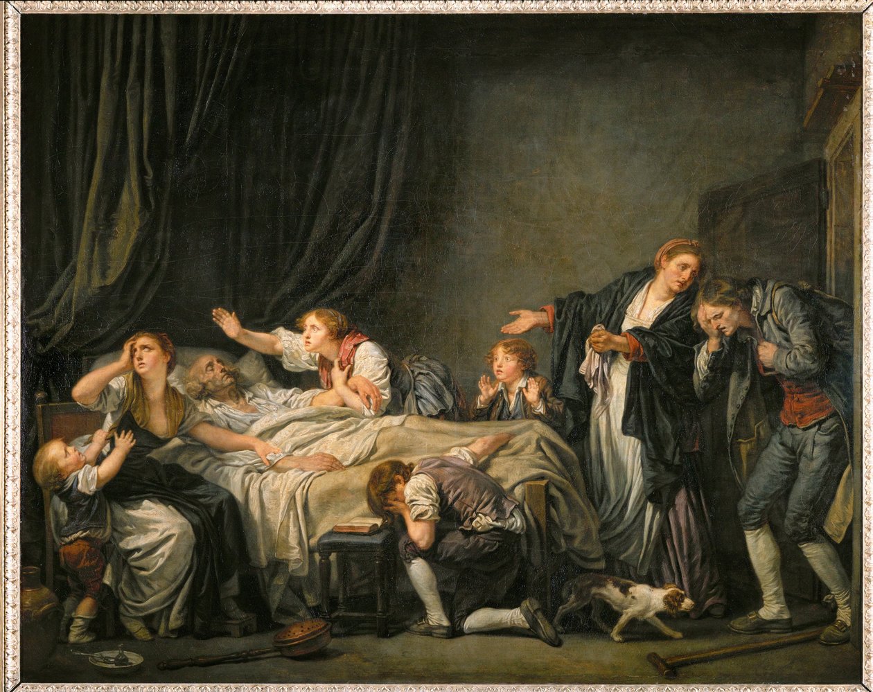 Le fils puni. Potrestaný syn ... od Jean Baptiste Greuze