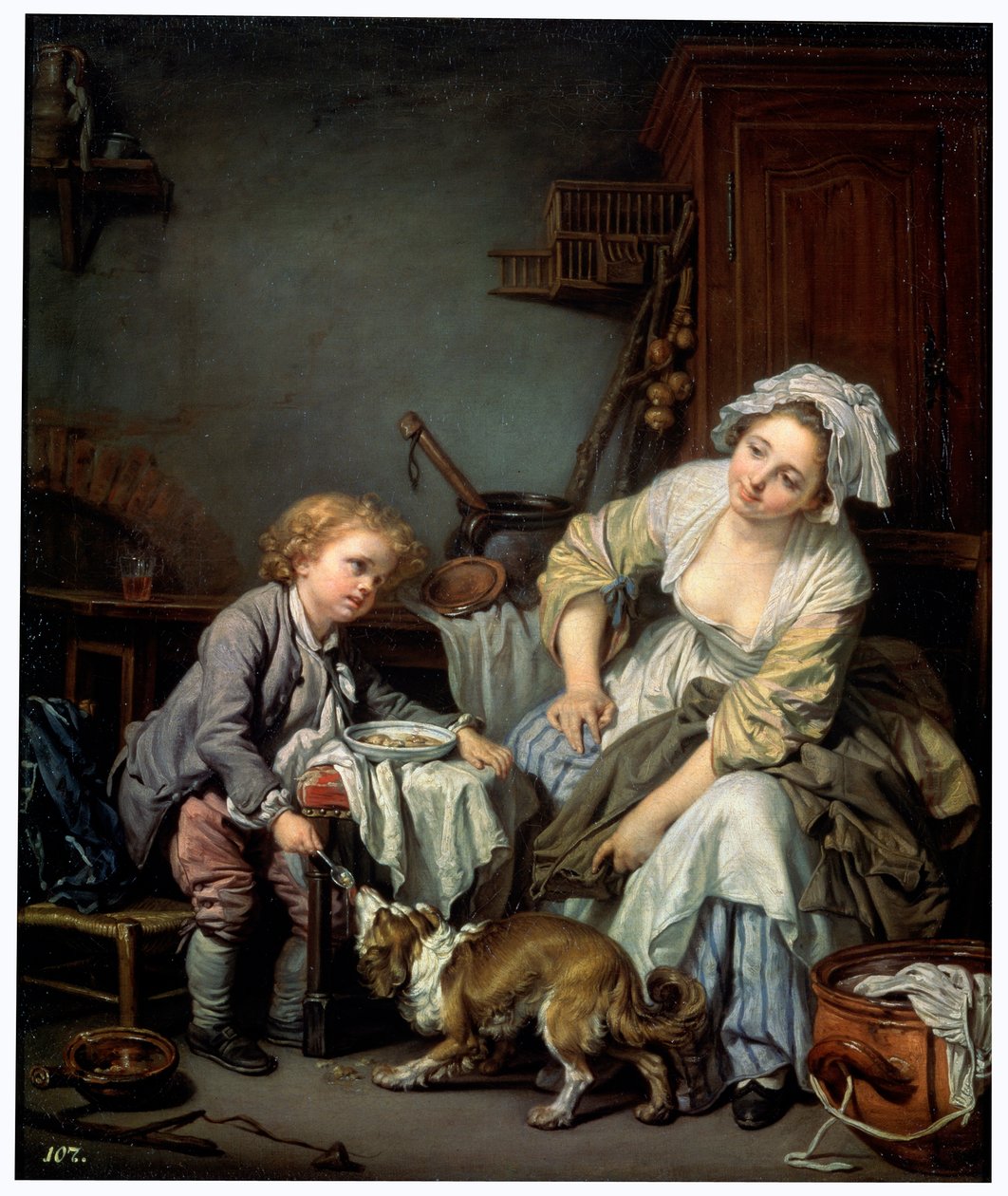 Rozmazlené dítě, 1765. od Jean Baptiste Greuze