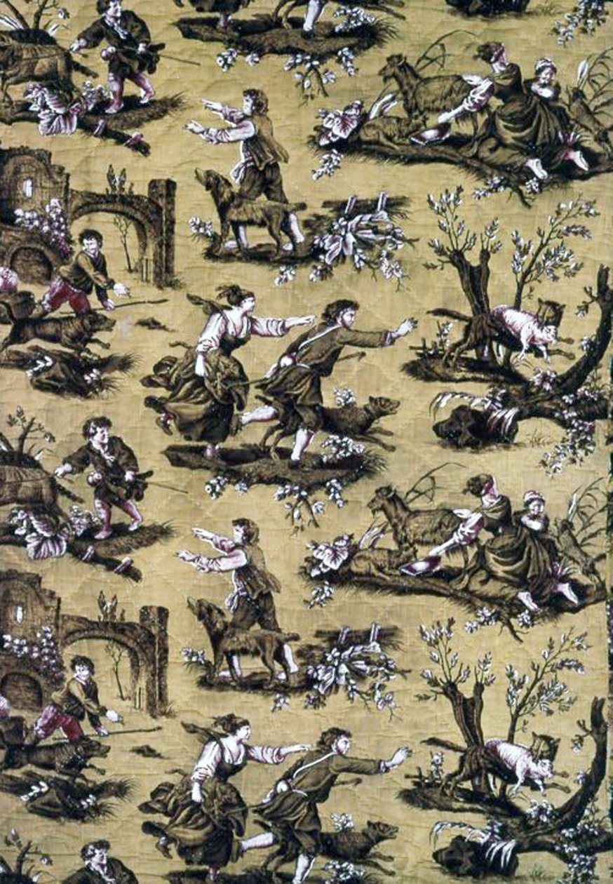 Au Loup! (nábytková látka) od Jean Baptiste Huet