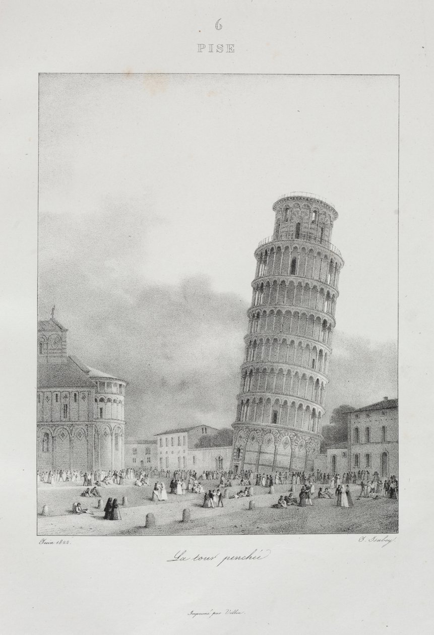 Cesta do Itálie v roce 1822 od Jean Baptiste Isabey