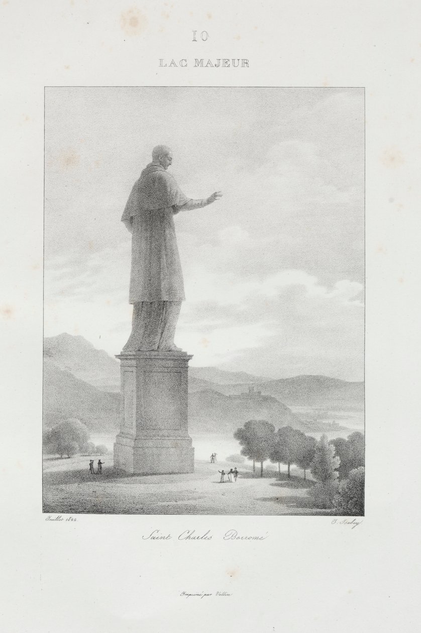 Cesta do Itálie v roce 1822 od Jean Baptiste Isabey
