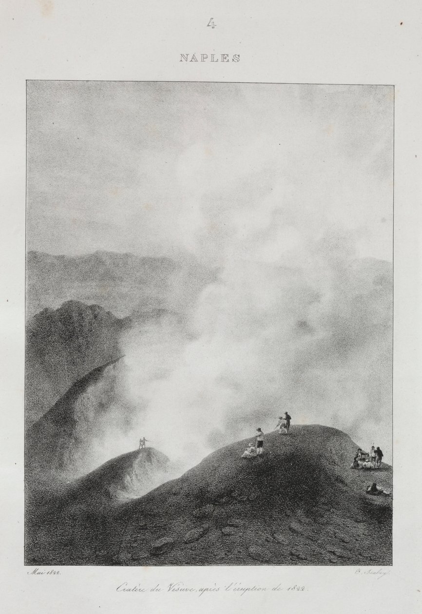 Voyage en Italie v letech 1822, 1833. od Jean Baptiste Isabey