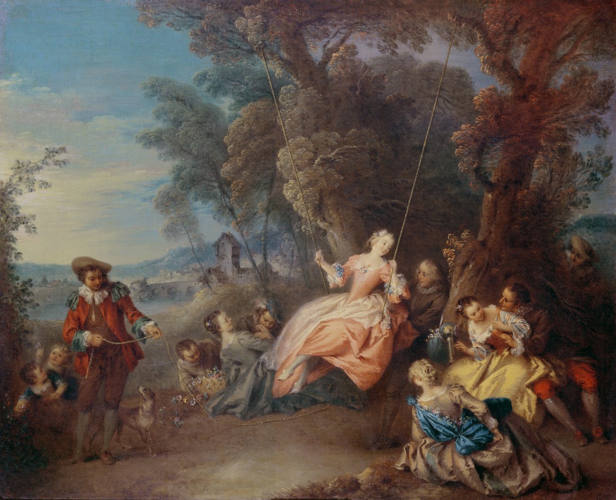 Houpačka od Jean Baptiste Joseph Pater