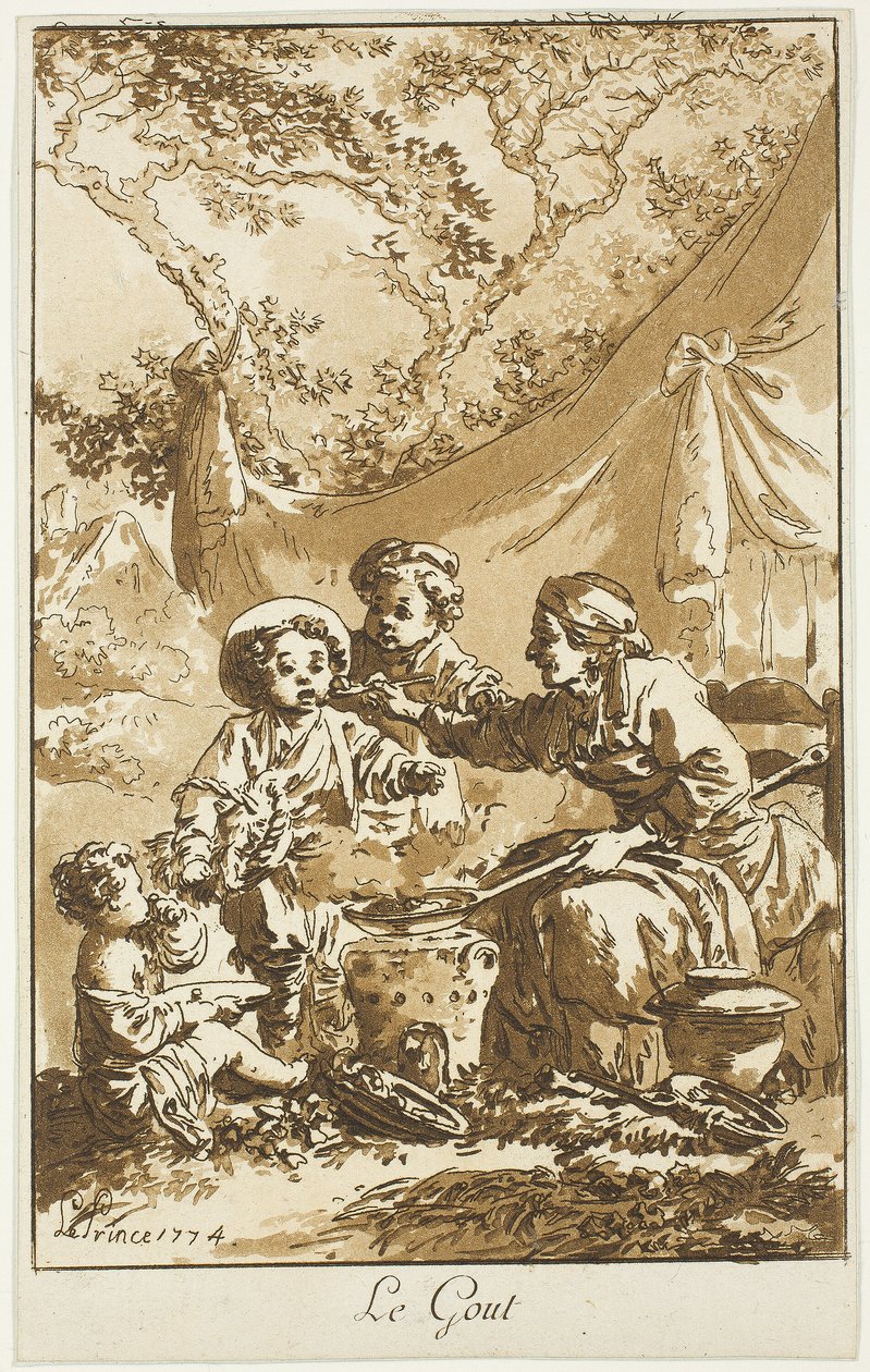 Chuť od Jean Baptiste Le Prince