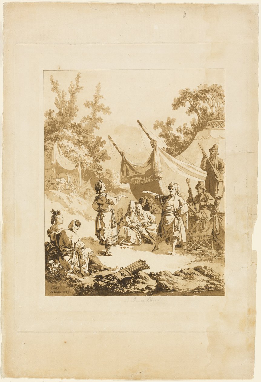 Ruský tanec od Jean Baptiste Le Prince