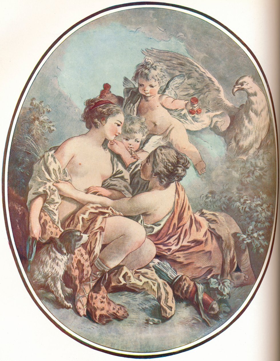 Záchod Venuše, 1907 od Jean Baptiste Marie Huet