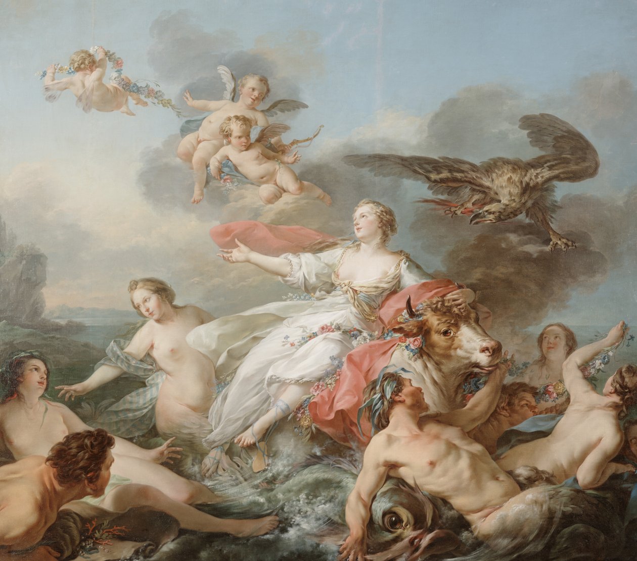 Únos Evropy od Jean Baptiste Marie Pierre
