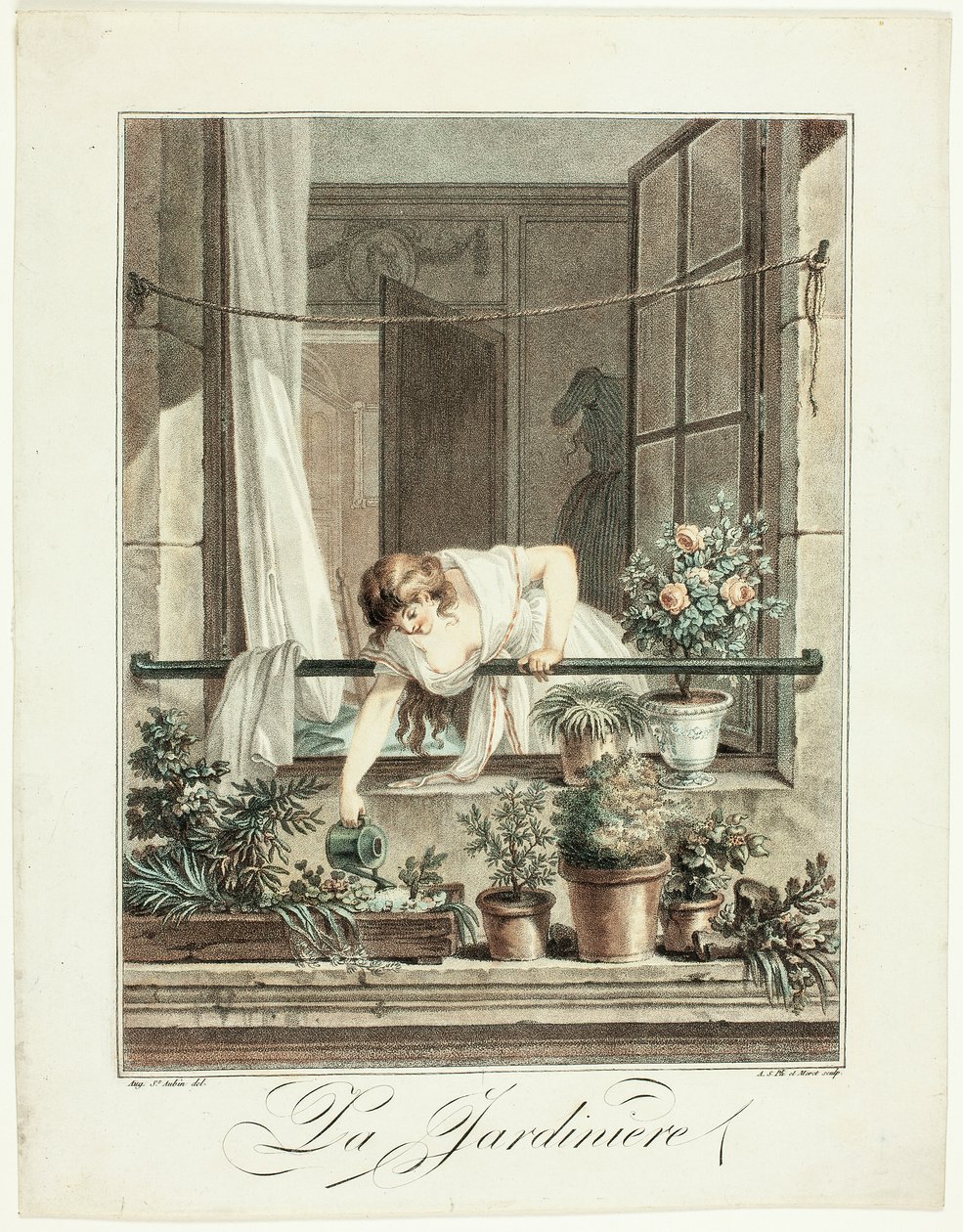 La Jardinière od Jean Baptiste Moret