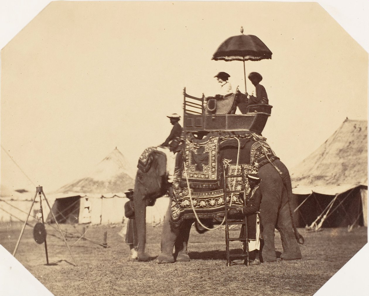 [Lady Canning], 1858-61. od Jean Baptiste Oscar Mallitte