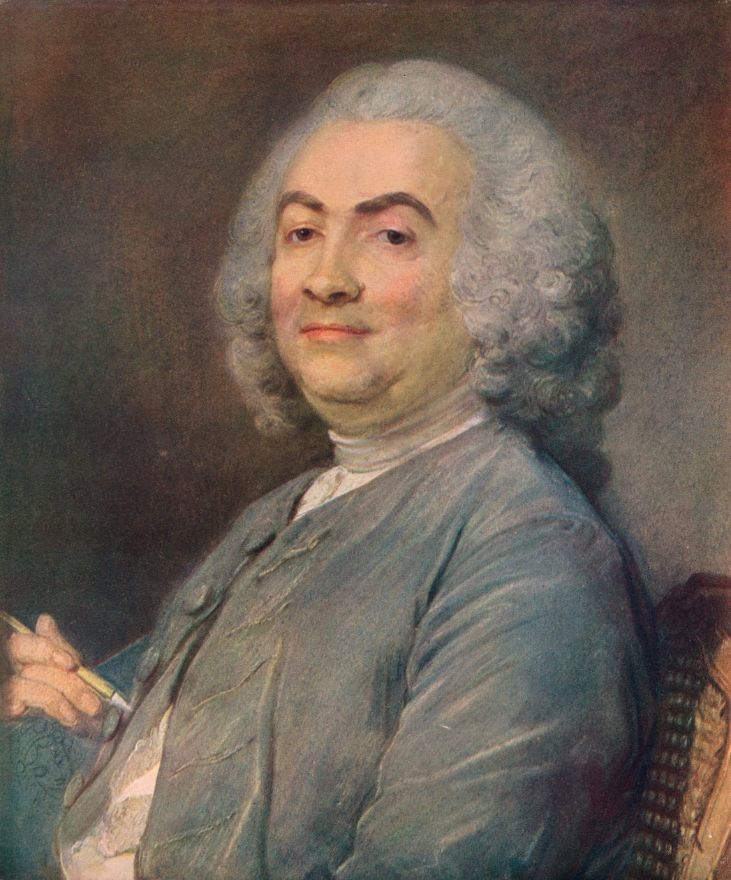 Laurent Carrs, 1745 od Jean Baptiste Perronneau