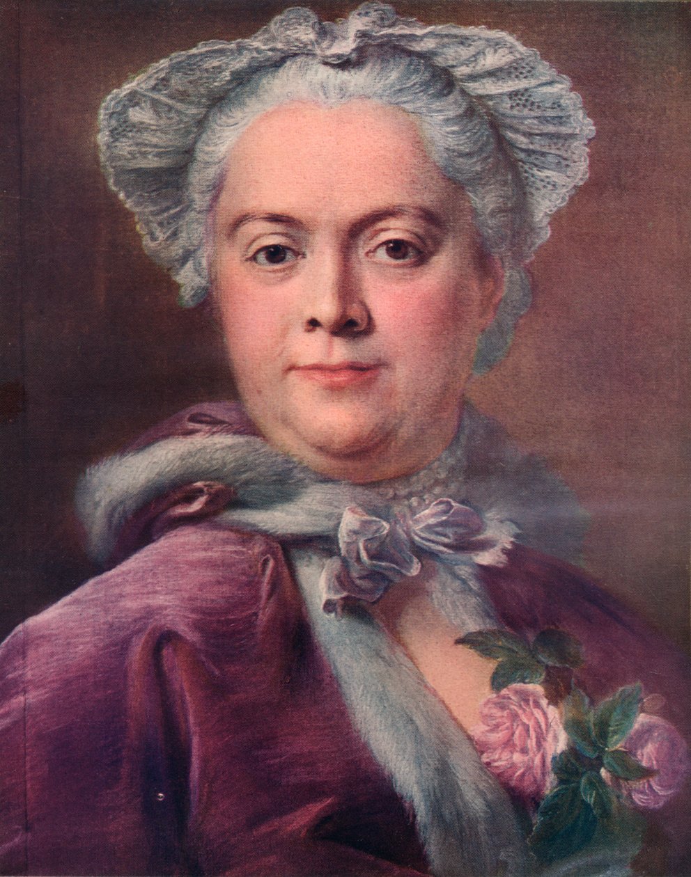 Madame Valade, c1746 od Jean Baptiste Perronneau