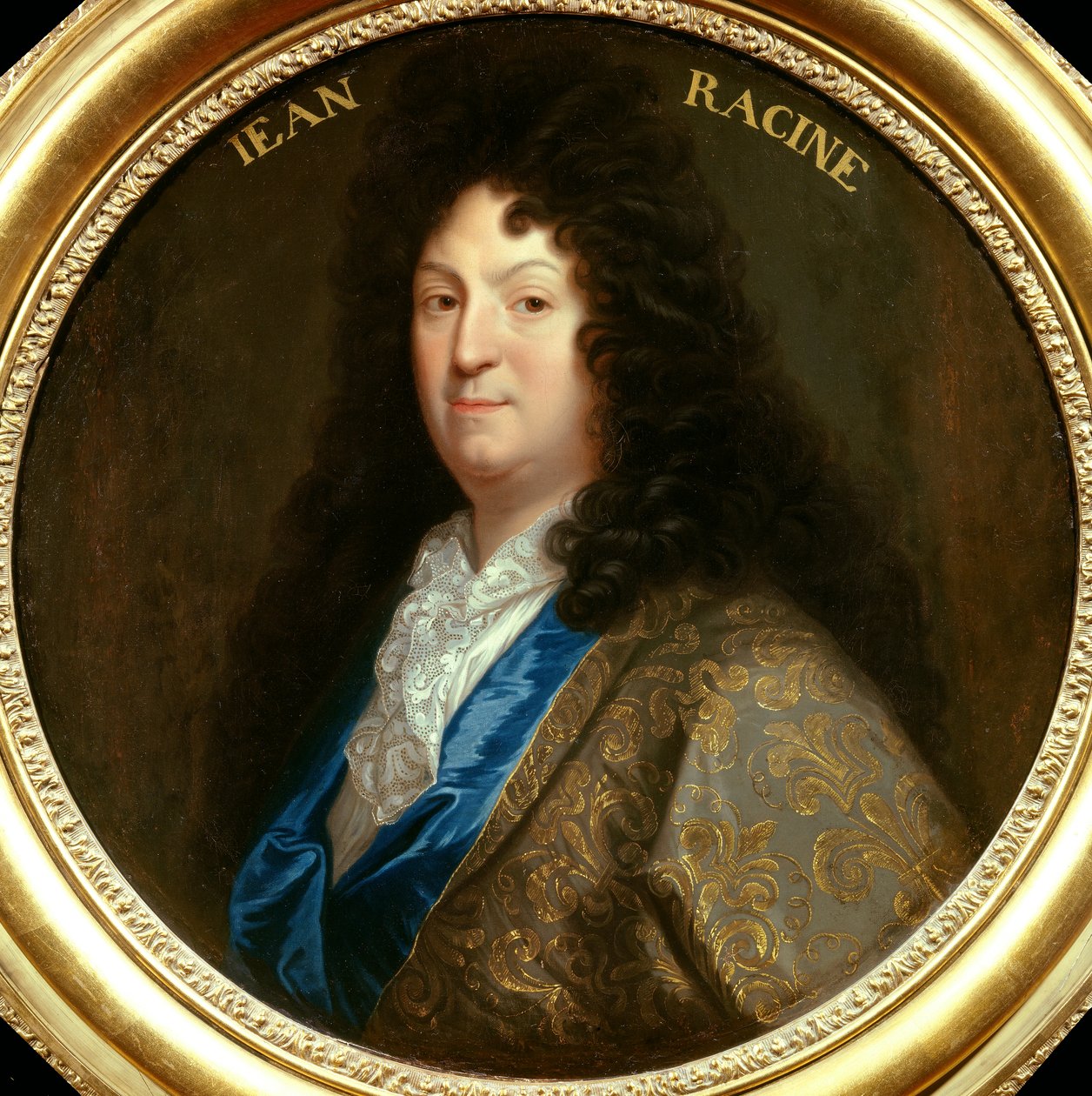 Portrét Jean Racine od Jean Baptiste Santerre