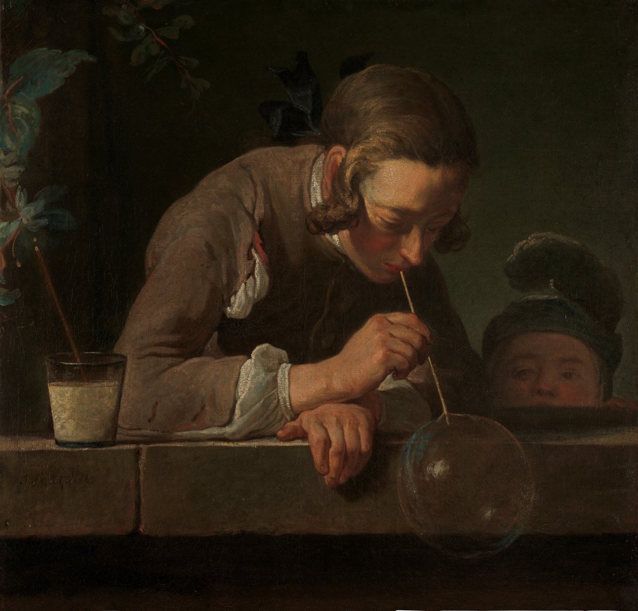 Mýdlové bubliny, ca. 1733-34. od Jean Baptiste Simeon Chardin
