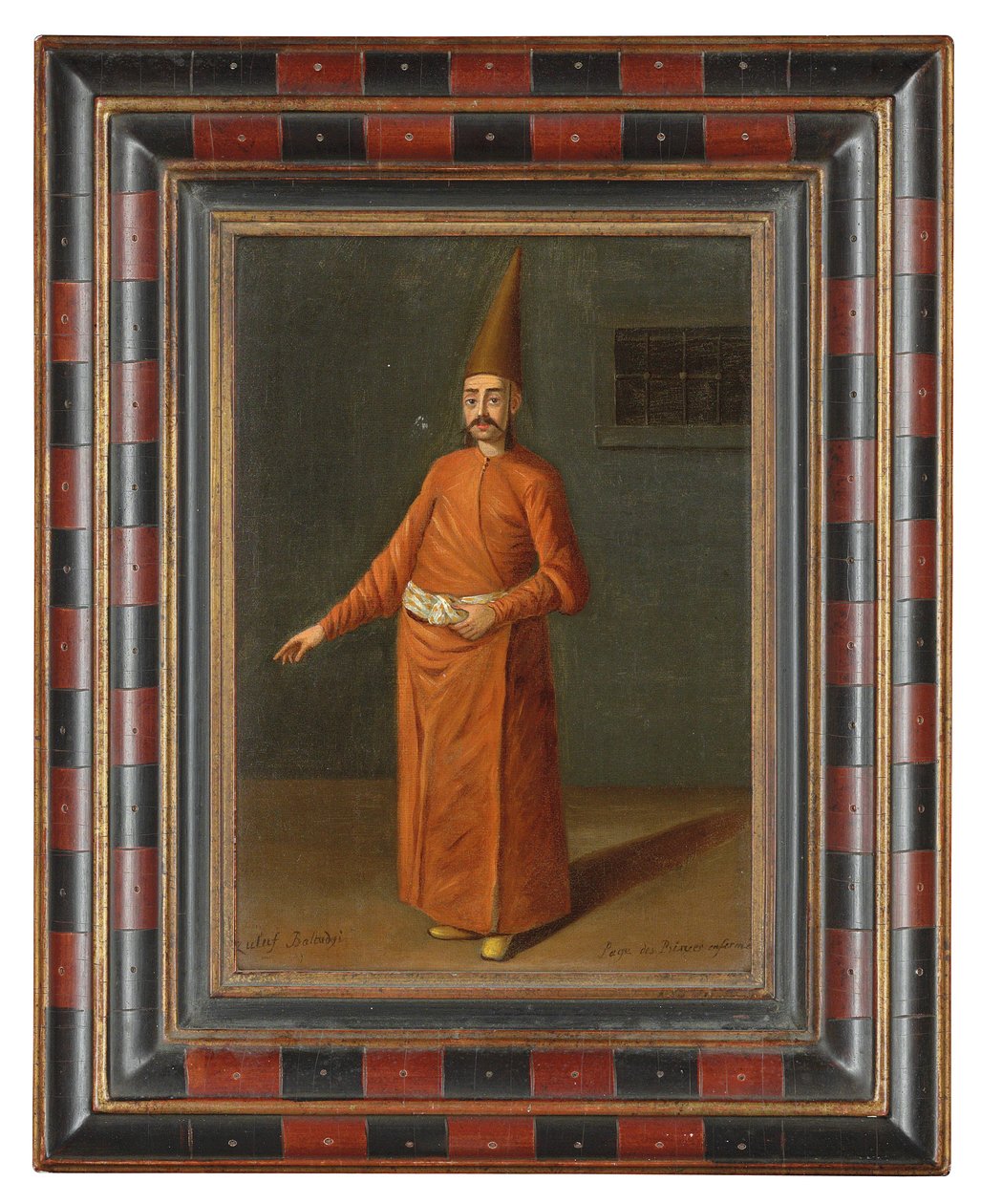 Osmanský válečník od Jean Baptiste Vanmour