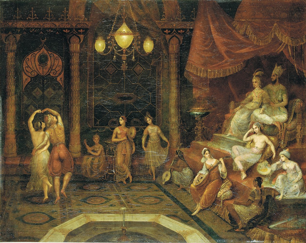 Zábava sultána od Jean Baptiste Vanmour