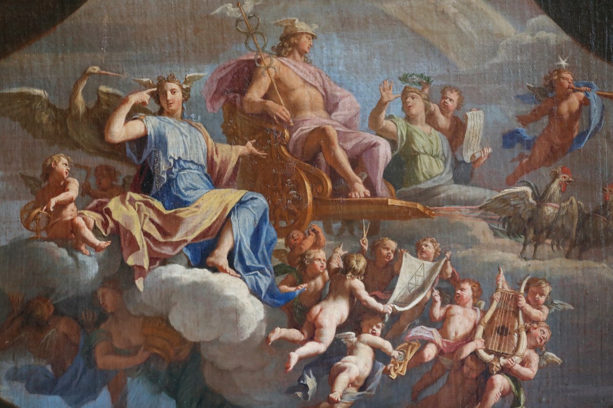 Merkurův vůz od Jean Baptiste de Champaigne