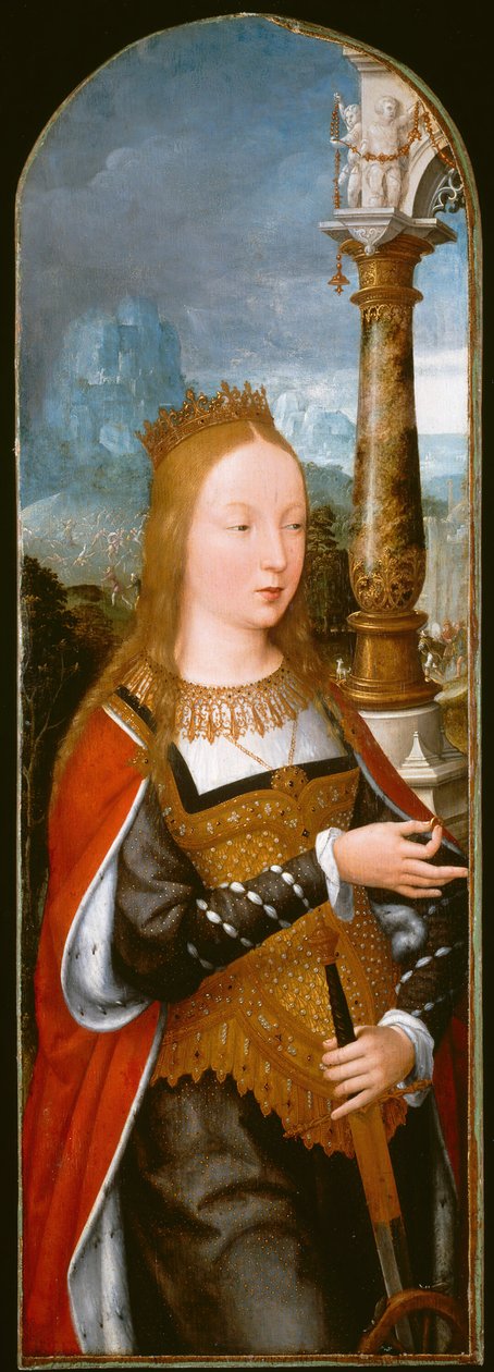 Svatá Kateřina, c. 1520. od Jean Bellegambe