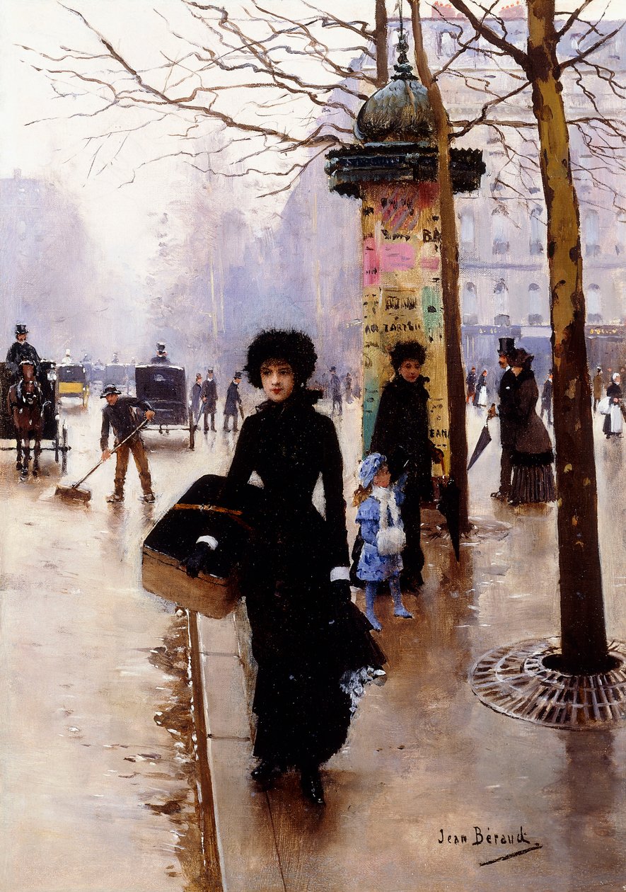 do pařížského; Pařížanka, od Jean Beraud