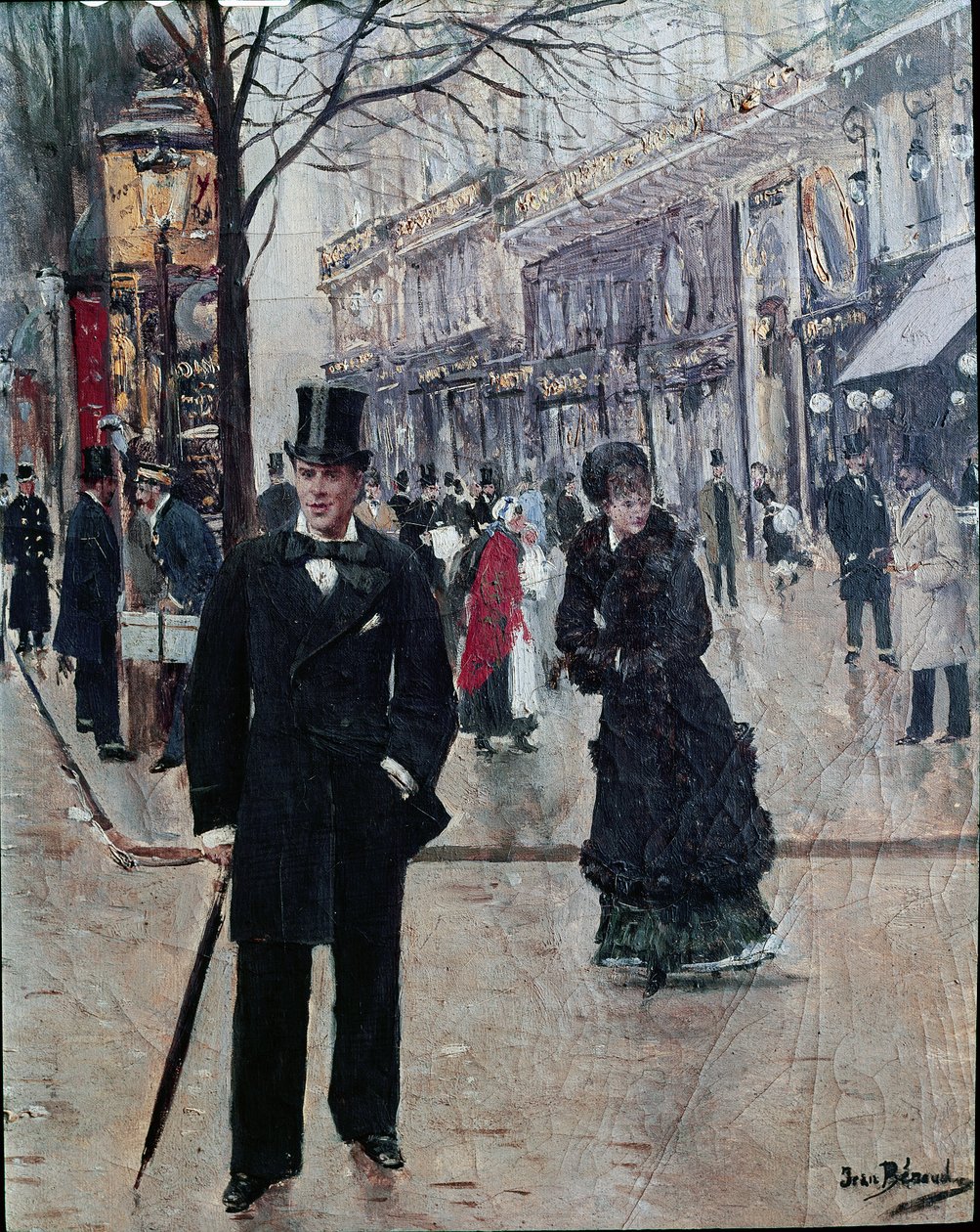 Na bulváru od Jean Beraud