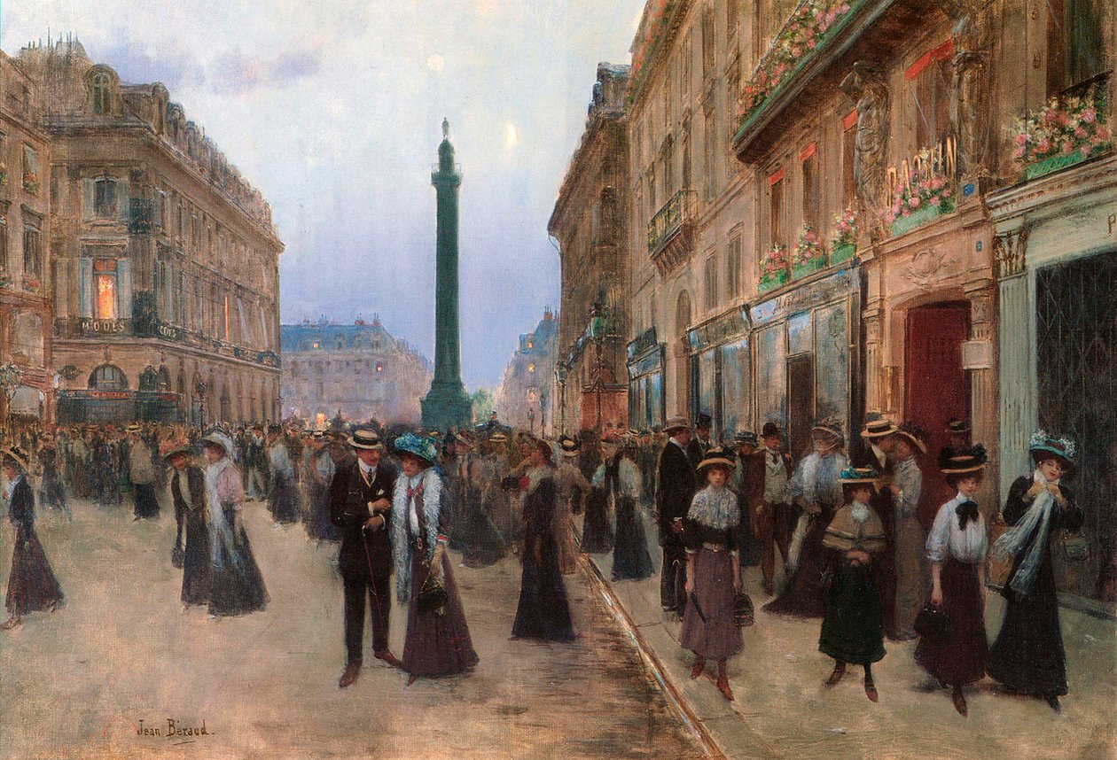 Rue de la Paix, Paříž, 1907. od Jean Beraud