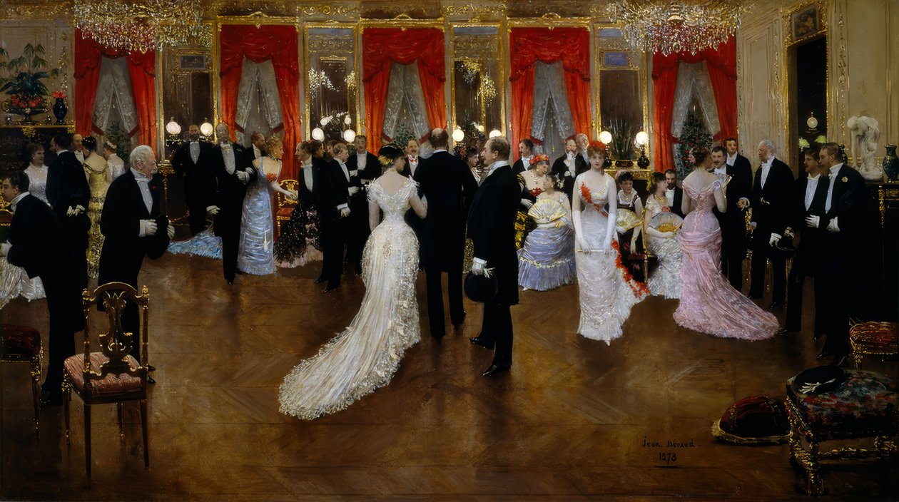 Večer od Jean Beraud