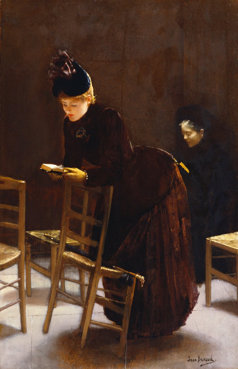 Žena na modlitbě od Jean Beraud