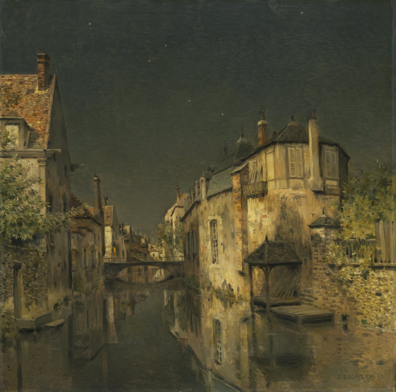Půlnoc od Jean Charles Cazin