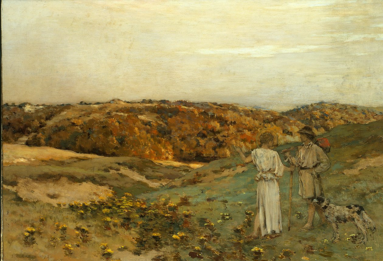 Tobiáš a anděl od Jean Charles Cazin