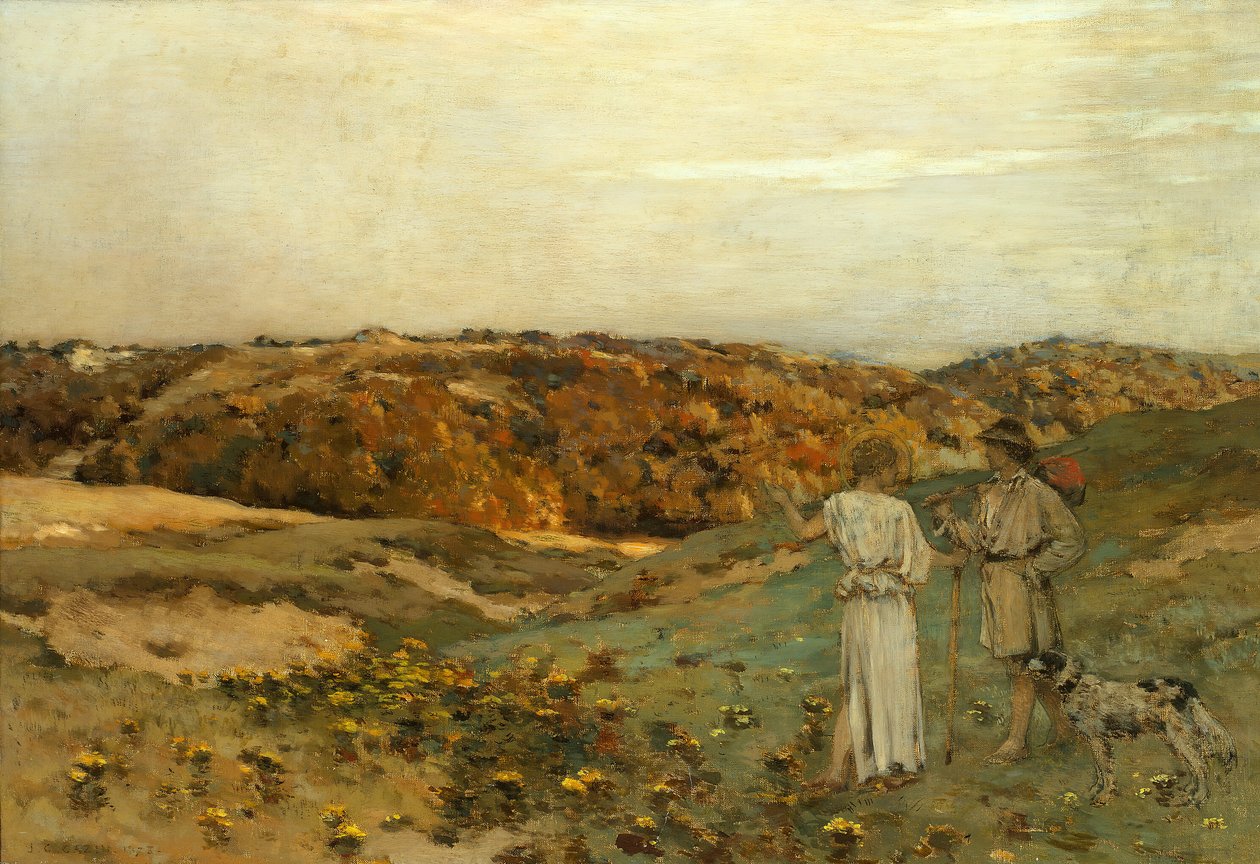 Tobiáš a anděl, 1878. od Jean Charles Cazin