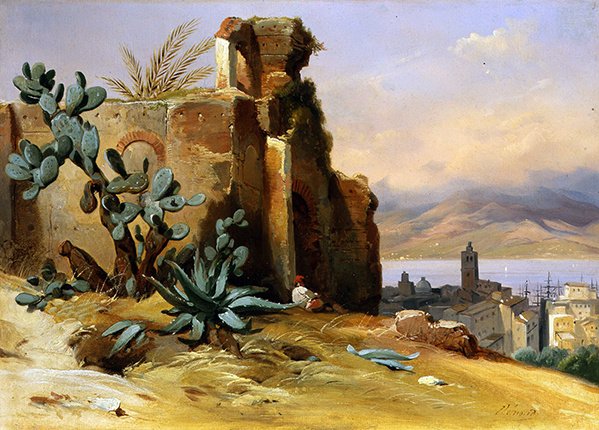 Messina, kolem roku 1835 (olej na plátně) od Jean Charles Joseph Rémond