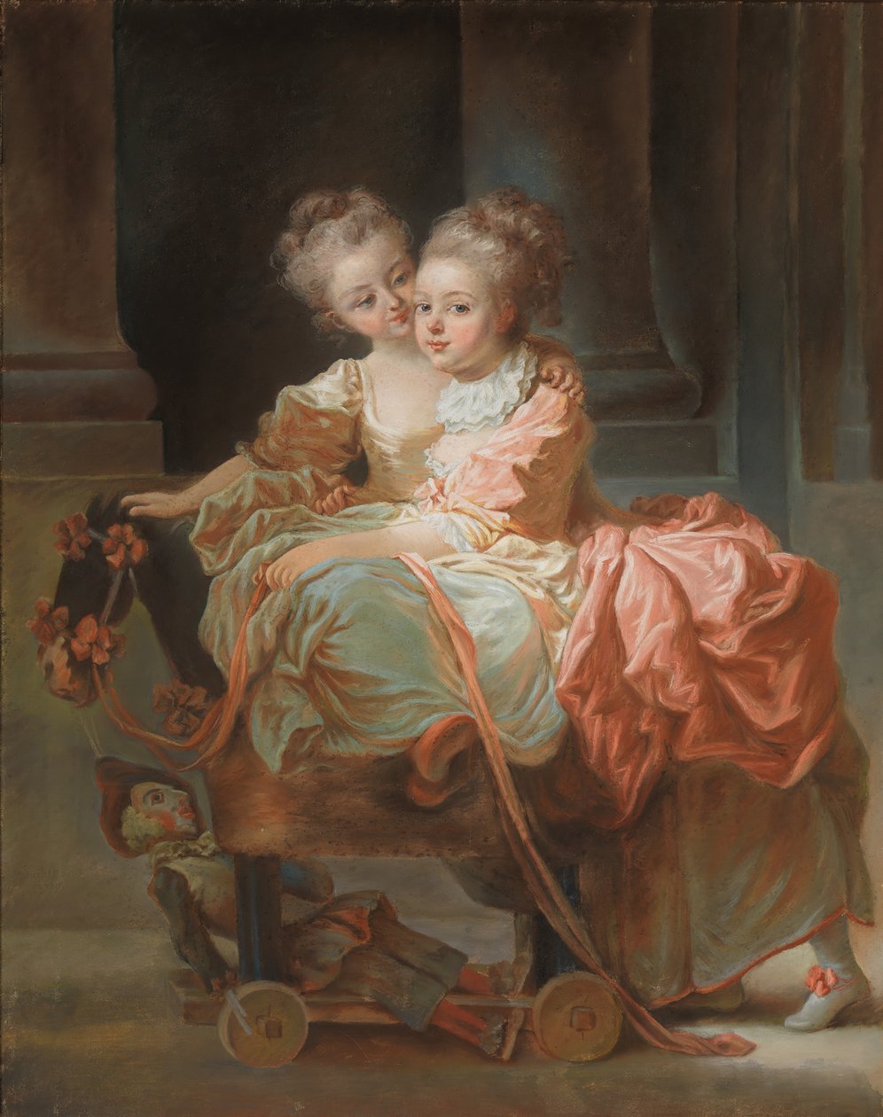 Dvě sestry, 1770. od Jean Claude Richard Saint Non